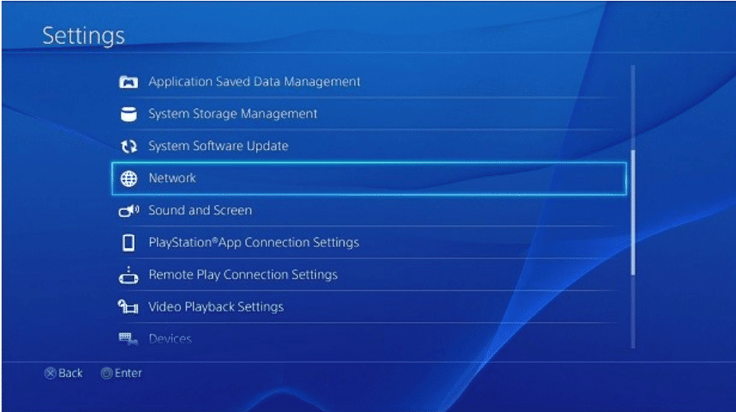 Ps4 network settings store for faster internet